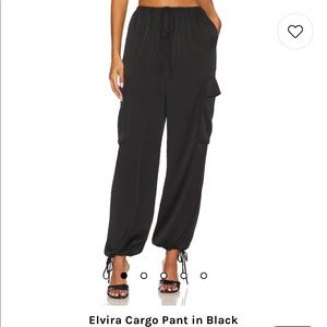 L’Academi Elvira Cargo Pant in Black